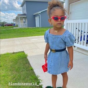 Girls Denim Dress